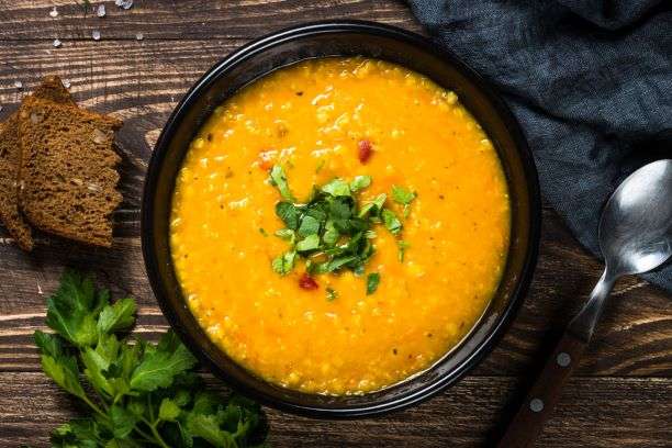 Cucumber Lentil Soup